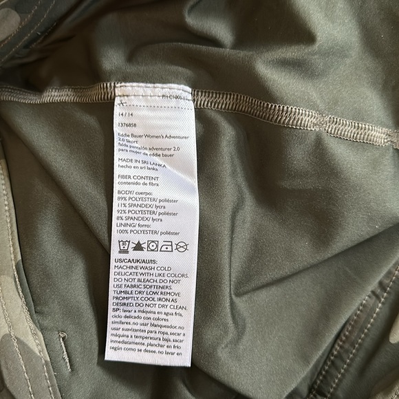 Eddie Bauer camo skort - Picture 5 of 6